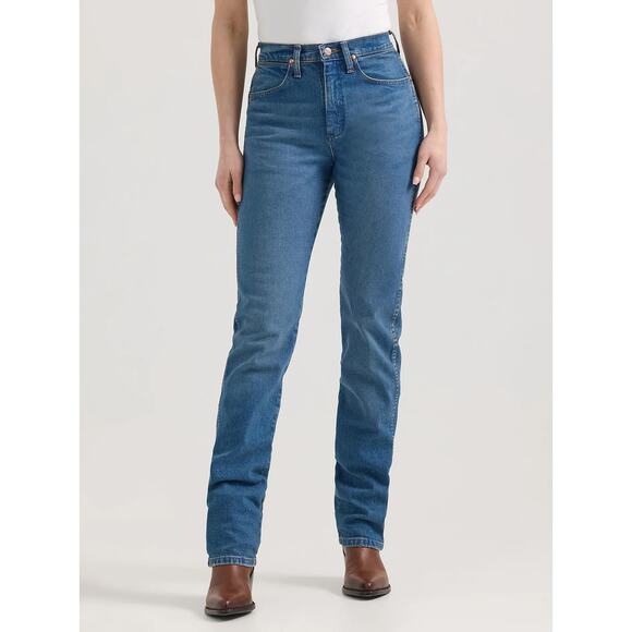 Wrangler Cowboy Cut Jeans Womens 7 x 32 Western Rodeo Everyday Capsule Staple - Picture 1 of 10